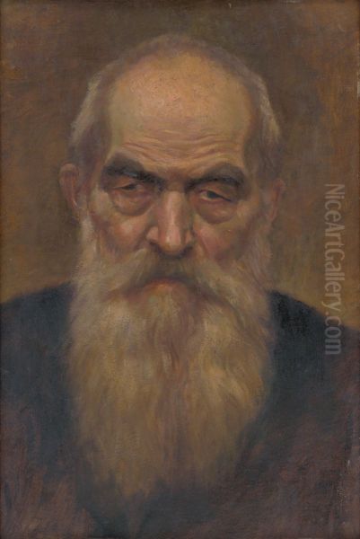 Head Study of an Old Man with a Beard - view 1