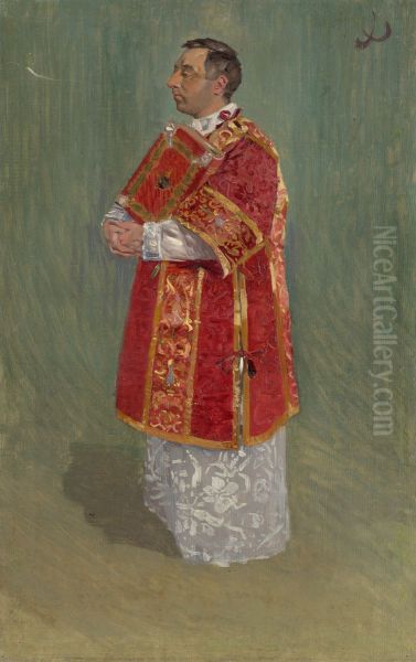 Figure of Clergyman - view 1