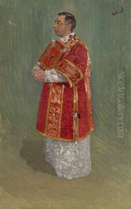 Figure of Clergyman Figure of Clergyman