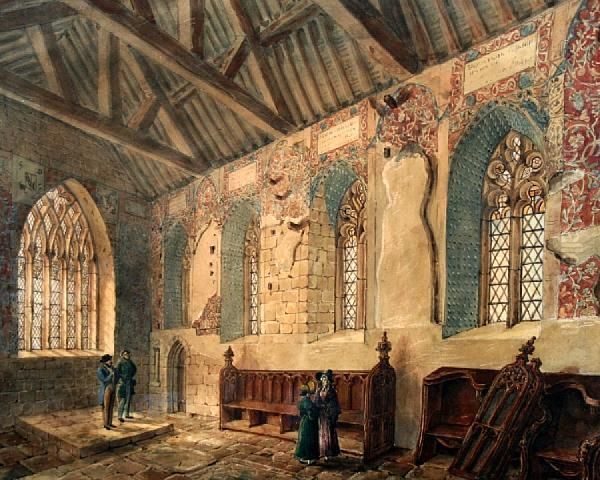 The Choir Of The Augustine Monks, Nostal(sic) Priory At West Ardsley - view 1