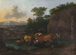 Ford by Nicolaes Pieterszoon Berchem