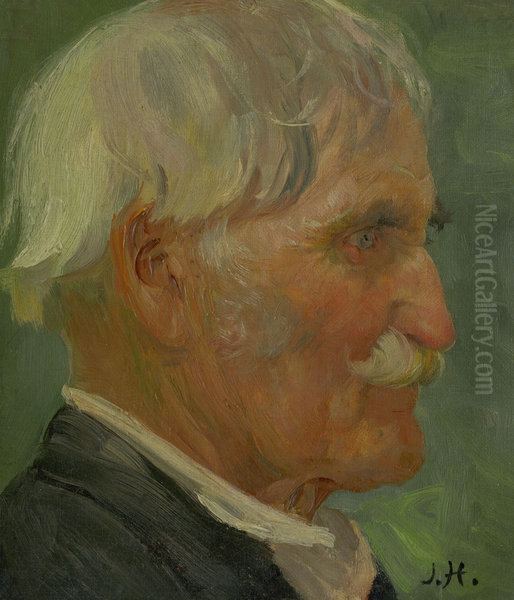 Head of an Old Man - view 1