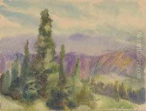 Motif from Liptov Mountains by Zoltan Palugyay