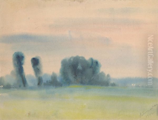 Trees in the Meadow - view 1