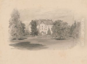 View of the Mansion from the Park by Jan Nowopacky