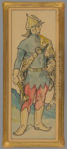 Figure of a Slovak Magnate by Mikolas Ales