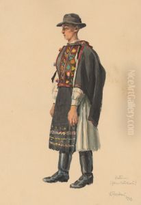 Detva Man - Jano Ostrihan by Ladislav Treskon
