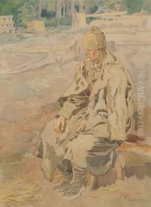 Woodcutter from Magura by Adolf Kaspar