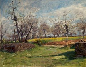 Le Printemps by Alexandre Jacques Chantron