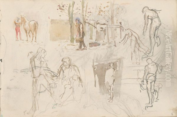 Studie postav - view 1