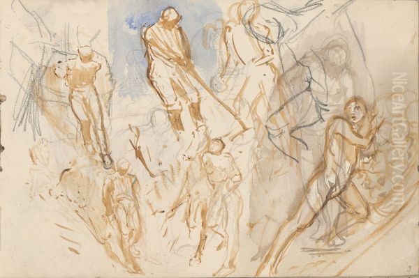Studie postav - view 1