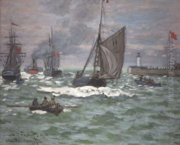 The Entrance to the Port of Le Havre - view 1
