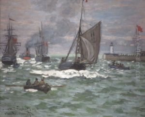 The Entrance to the Port of Le Havre