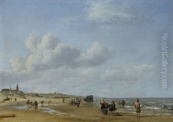 The Beach at Scheveningen - view 1