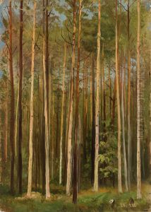 Forest. Study by Ivan Shishkin