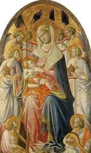 Virgin and Child with Angels Virgin and Child with Angels