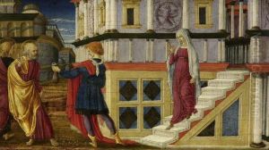 Simon Magus Offering St Peter Money for the Power of Conferring the Holy Spirit