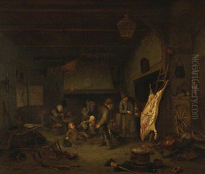 Interior of a Farmhouse Interior of a Farmhouse