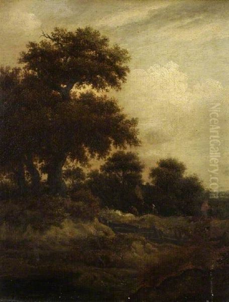 Landscape with Sportsmen - view 1