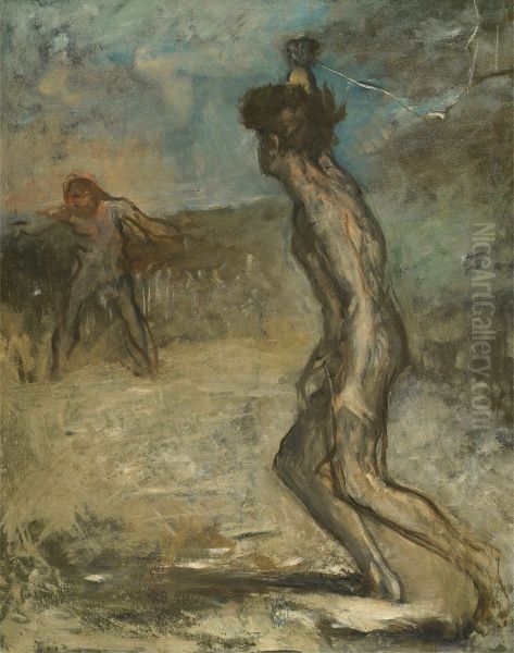 David and Goliath - view 1