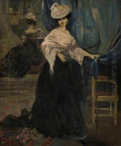 Mrs Amy Halford by Charles Conder