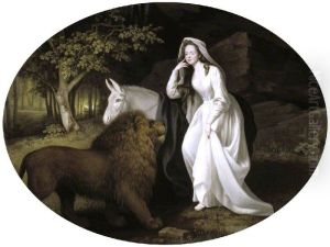 Portrat der Isabella Saltonstall als Una by George Stubbs