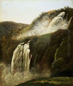 The Marble Falls, Terni by George Augustus Wallis