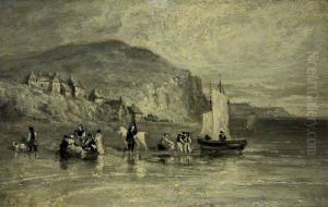 Coast Scene near Hastings by David Cox