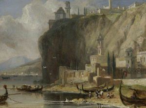 Coast Scene, Madeira (?) by William Daniell RA