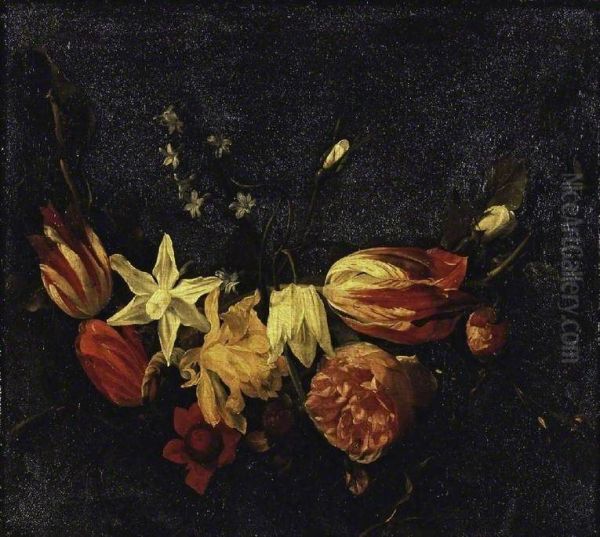 Festoon of Flowers - view 1