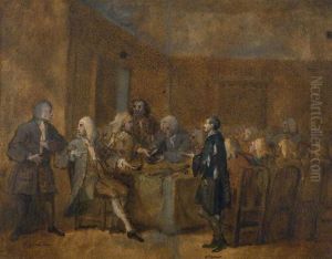 A Prisoner of the Fleet Being Examined before a Committee of the House of Commons A Prisoner of the Fleet Being Examined before a Committee of the House of Commons
