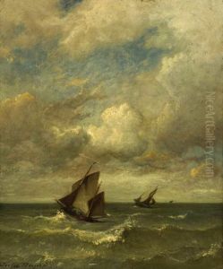 Shipping in a Breeze by Jules Dupre