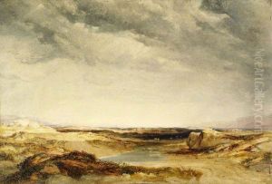 A Heath near the Coast by Copley Fielding