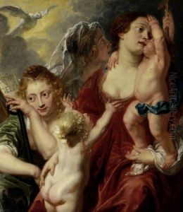 Faith, Hope and Charity by Gerard Seghers