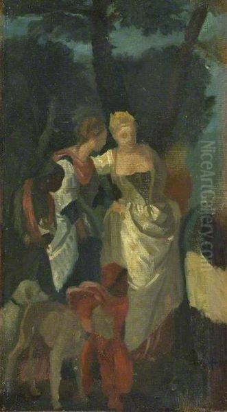 The Finding of Moses (copy after Paolo Veronese) - view 1