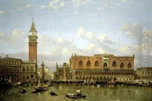 The Doge's Palace, Venice, from the Bacino di San Marco