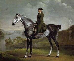 Joseph Smyth, lieutenant of Whittlebury Forest, on a dappled grey horse Joseph Smyth, lieutenant of Whittlebury Forest, on a dappled grey horse
