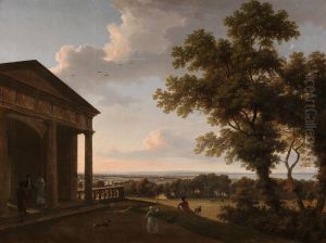 View in Mount Merrion Park by William Ashford