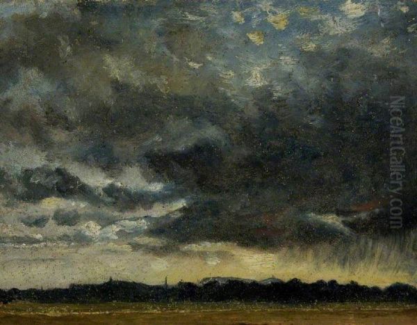 At Hampstead, Looking towards Harrow - view 1