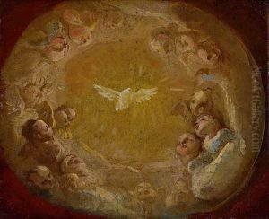 The Dove of the Holy Ghost Surrounded by Cherubim by Mariano Rossi