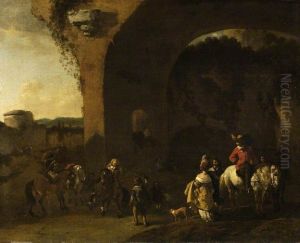 Travellers Resting by Karel Dujardin
