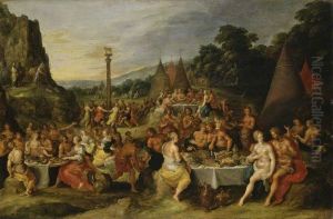 The Worship of the Golden Calf by Frans Francken the Younger