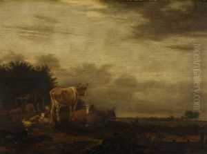 Cattle Piece by Albert Klomp