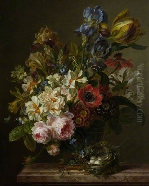 Bowl of Flowers - view 1