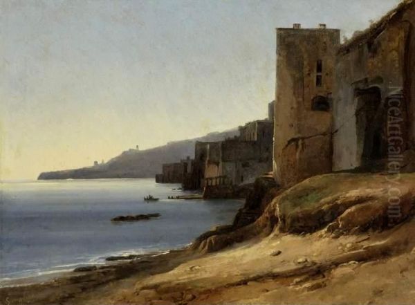 The Coast of the Bay of Naples near Posillipo - view 1