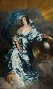 Portrait of Rachel Ruvigny, Countess of Southampton (?-?) as Fortuna Portrait of Rachel Ruvigny, Countess of Southampton (?-?) as Fortuna