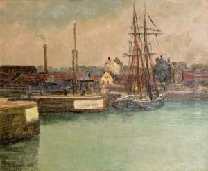 Port De Peche by Jacques Chapchal