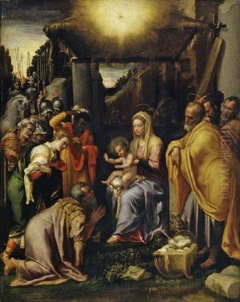 Adoration of the Kings - view 1