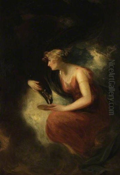Hebe feeding Jupiter's eagle - view 1