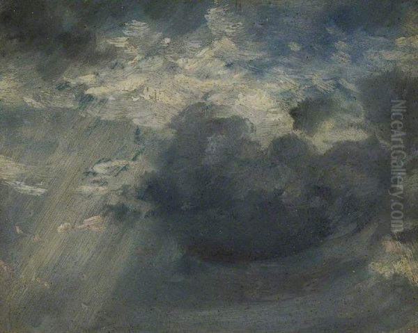 Sky Study with a Shaft of Sunlight - view 1